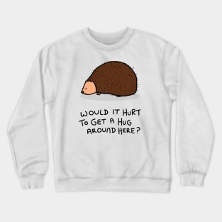 Grumpy Hedgehog Crewneck Sweatshirt